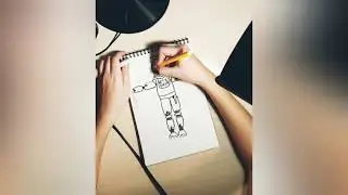 How to Draw Old Chica/Как рисовать старую Чику.