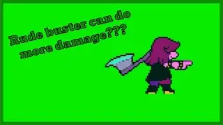 Rude buster can do more damage???