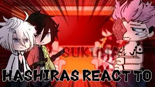 Hashiras React To Sukuna vs Gojo // Itadori Yuji // JJK Chapter 265 // Gacha Club