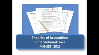 Theories of Recognition#International law#MH-SET, UGC-NET#2023#Law
