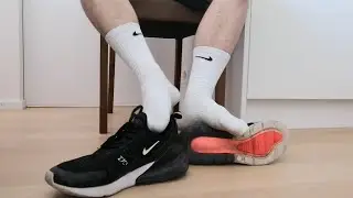 AIR MAX 270 with WELL WORN white Nike-Socks 🔥