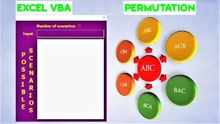 Excel VBA - Generating All Possible Combinations Of a String