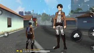 Levi Ackerman In Free Fire❤️Shinzou wo Sasageyo! ~ Nain'a