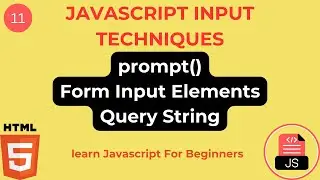 Learn JavaScript prompt() | Learn JavaScript prompt() in detail | JavaScript For Beginners!