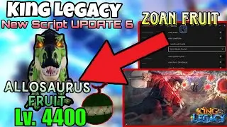 KING LEGACY Script Update 6 Auto Dungeon | Auto Farm| Auto Fruit | Auto Bypass | ROBLOX