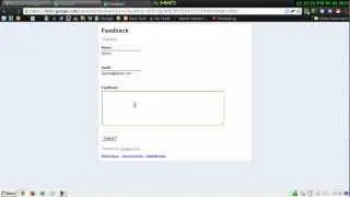How to make a Feedback Form using Google Docs/Drive???
