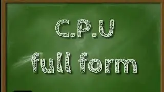 CPU full form || CPU || full form || CPU meaning