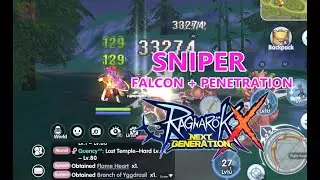 [ROX] Ragnarok X: Next Generation SNIPER INT LUCK (F2P) - KVM SKILLS AND UPDATES