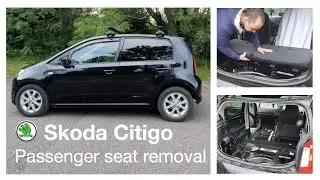 Removing the seats in a Skoda Citigo (or VW UP)