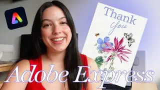 Create a Greeting Card with Me and Adobe Express!