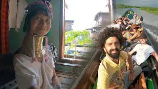 Su Üstünde Yaşayan İnsanların İLGİNÇ HAYATLARI - Myanmar İnla Lake/58