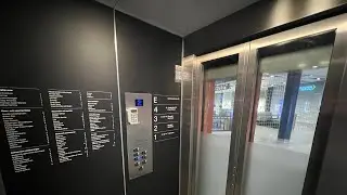 2009 I.T.K. AB (mod.) MRL Traction Elevators @ Liljeholmsorget, Stockholm, Sweden.