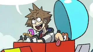Riding On A Spaceship With Sora