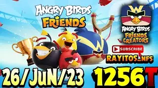 Angry Birds Friends All Levels Tournament 1256 Highscore POWER-UP walkthrough