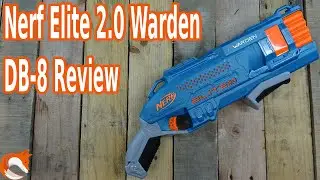 REVIEW - Broken! Nerf Elite 2.0 Warden DB-8 Unboxing FPS