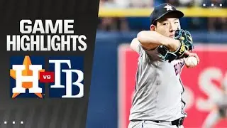 Astros vs. Rays Game Highlights (8/13/24) | MLB Highlights