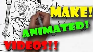 HOW TO MAKE ANIMATED VIDEOS LIKE ME! - 2017