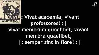 Gaudeamus Igitur (mit Text)