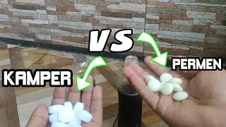 EXCITING CAMPHOR VS MENTOS EXPERIMENT!!!