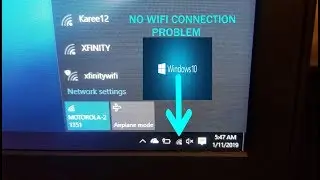 How to fix NO WIFI CONNECTION ON WINDOWS 10 PC COMPUTER