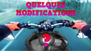 JE CUSTOMISE (un peu) MA MT 09 !😍