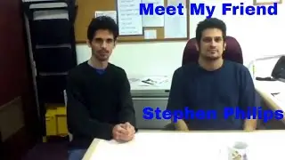 Introducing Stephen Philips an Individual from my group with Asperger's Syndrome