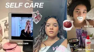 SELF CARE VL♡G | skin care, hair, organização