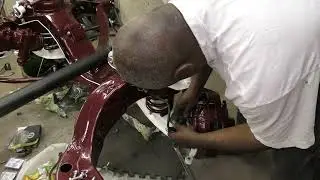 PT 2 installing front end on 70 Wildcat #autorestoration #autorepair #suspension