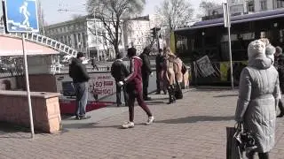 Угроза взрыва. В Донецке не пускают в подземный переход