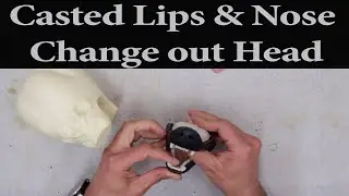 Part 1...Wolverine change out head, Casted lips and nose