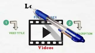 How to add Hashtags to your videos II YouTube videos hashtags II FCH Production