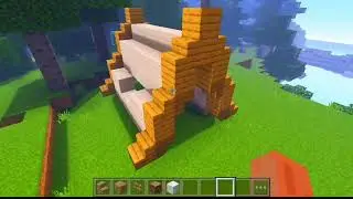 Minecraft: How to make a Simple Survival Tent Tutorial (How to Build)