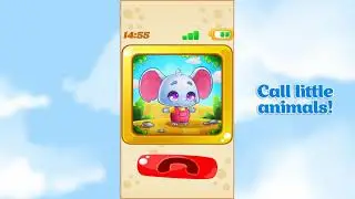 Babyphone gameplay! Call your friends animals, play mini-games and listen to music!