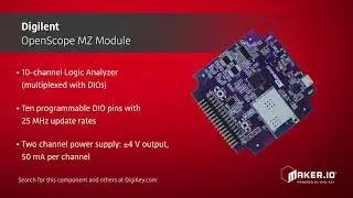 Digilent OpenScope MZ Module | Maker Minute