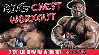Brandon Curry BIG Chest Workout in Oxygen Gym Kuwait | 2020 Mr Olympia Prep