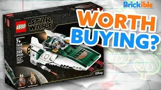 LEGO Resistance A-Wing Fighter Honest Review (LEGO Star Wars Set #75248)
