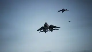 F-14 Wardog/Razgriz Campaign Run (Mission 10)
