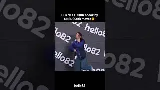 BOYNEXTDOOR and ONEDOOR's got supernatural moves🌀