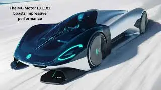 The MG Motor EXE181 boasts impressive performance
