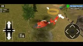 Police Helicopter Flying Simulator - Mission 15 - Rescue Mission
