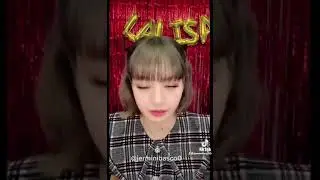 #blackpink #lisa did the UWU thing