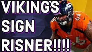 Vikings Sign Dalton Risner!!!!!