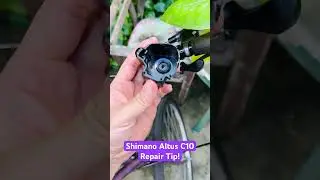 Shimano Altus C10 Shifter (Won’t Shift) Repair Tip #bicyclerepair #bicycleparts #shimano #cycling
