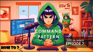 Command Pattern | Design Pattern | [Ep 7]  | Hindi  #hindi #designpatternsinjava #pattern