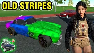 Car Simulator 2 - Update Old Striped Car