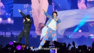 [220416] Anpanman + GoGo - BTS (방탄소년단) Permission To Dance PTD Concert Live in Las Vegas D4