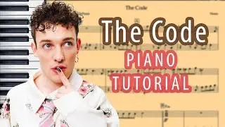 The Code - Nemo ( The Best Piano cover Tutorial ) [ Sheet Music | Chords ] Eurovision 2024 🇨🇭