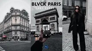 BLVCK PARIS TONE | Photoshop Tutorial 