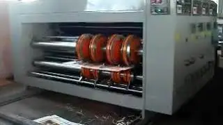 Линия производства гофрокоробов SAFS (цепная подача, флексопечать, слоттер). Производство гофротары