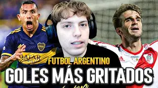 GOLES MAS GRITADOS DEL FUTBOL ARGENTINO (ULTIMOS 10 AÑOS)